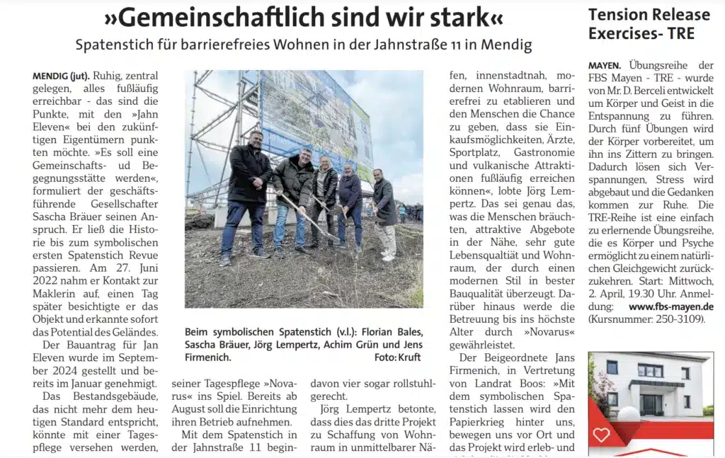 mayener_wochenblatt Presseartikel JAHN Eleven